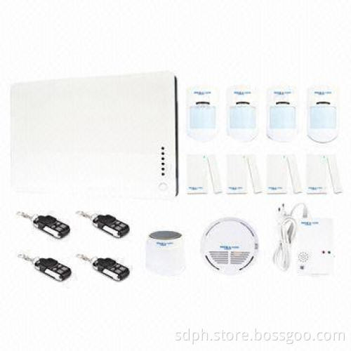 Wireless Security Burglar Alarm System with ios app/android app